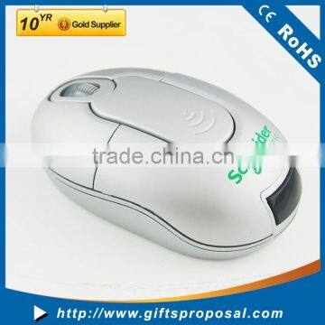 PS-M823 White Shinny Wireless Optical Mouse Computer Mouse 2.4G Wireless Mouse With customized logo