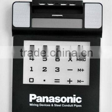 calculator usb hub mouse pad with speaker