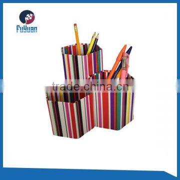 3 holders foldable hexagonal penholder