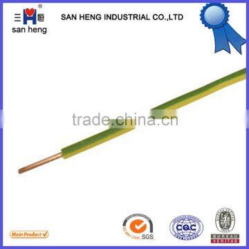 Copper conductor PVC insulated solid core electrical wire