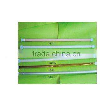 aluminum shower rod, aluminium shower curtain rod, straight shower rod