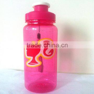 BPA-Free school shining water bottle with hand strap