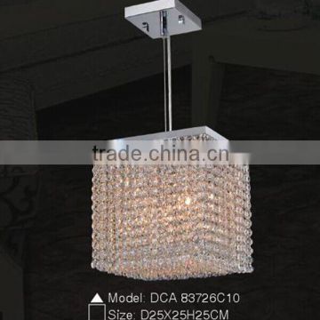 2016 home decoration k9 chandelier crystal pendant with Energy Saving for bedroom