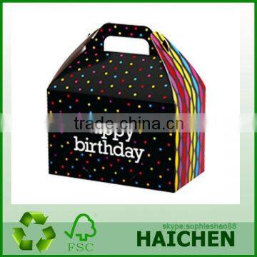 Birthday Streamers Gable Box