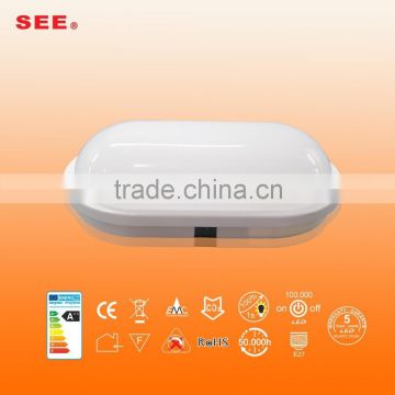 2015 led bulkhead pc microwave 15w IP65 outdoor CE Rohs