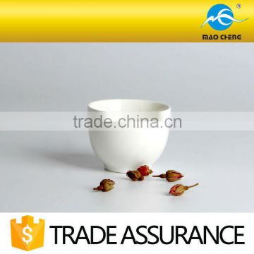 round small ceramic tea cup without handle