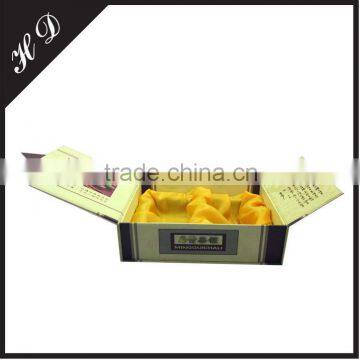 2014 Double Door Custom Wood Tea Box Wholesale
