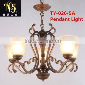 Led Simplicity Iron Lighting With White Lampshade For Dining room/Bedroom Decoration