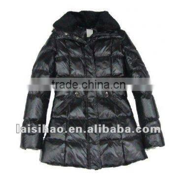 women winter warm long jacket 2013