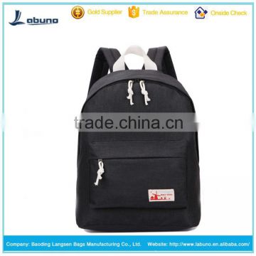 Latest new canvas backpack bag black for teens                        
                                                Quality Choice