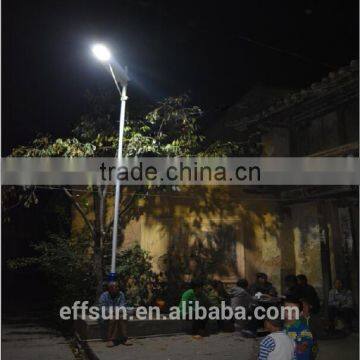 High efficiency lithium battery integrated/all in one solar street light 8w 12w for garden