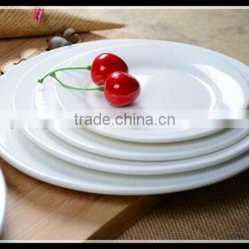 YF13063 super white porcelain plates for restaurants in stock