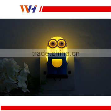 Creative Cartoon Little Yellow Man Shape Energy Saving Lamp