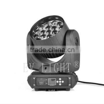 Guangzhou lighting factory Zoom moving head light 19pcs 15w