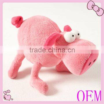 New funny mini stuffed plush pink pig