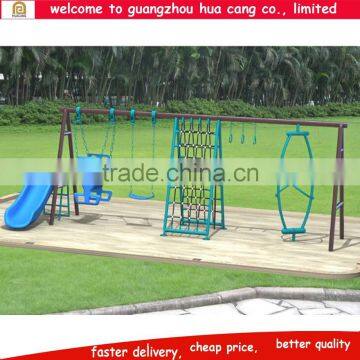 2016 China Most Popular Kids Outdoor Swing withing climbing