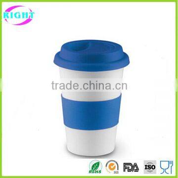 Eco-friendly Food Grade Silicon Coffee Cups With Lid photo-4