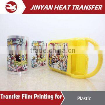 good quality heat transfer film for plastic dinner plate