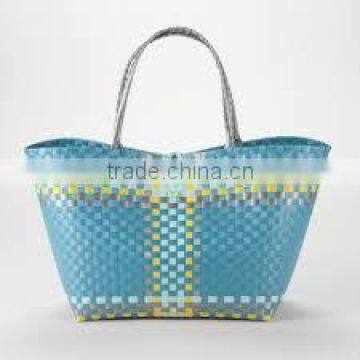 Plastic Woven Straps Shopping Bag