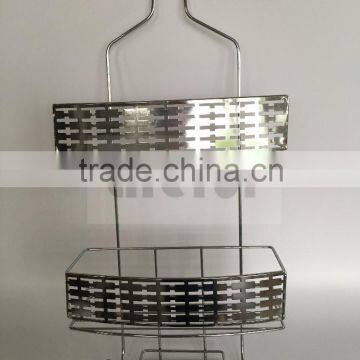 NeverRust Metal Shower Caddy, Satin Chrome