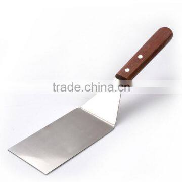 Wooden Spatula Grill Spatula with Riveted Wood Handle