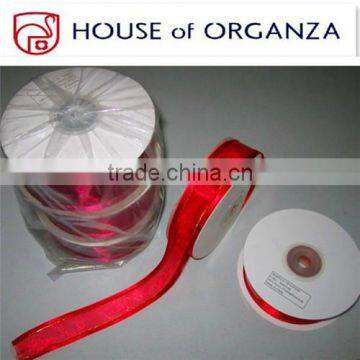 Red Organza Ribbon