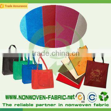 Coated Promotional Printed Tote Polypropylene Cloth Bag Making Material