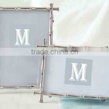 Metallic Bamboo Photo Frame