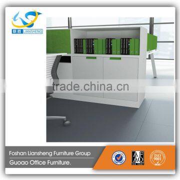 Luxury Melamine Panel Pvc Edge Banding 4-seating Staff Work Table KD-11b photo-3