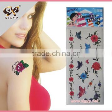 self adhesive body tattoo sticker/customized tattoo stickers/tattoo car stickers