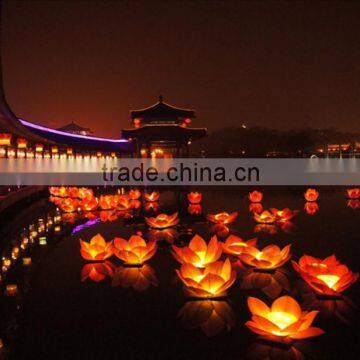 Cheap Lotus Biodegradable Floating Water Lantern