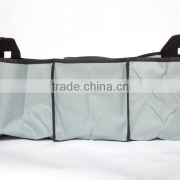 2 in 1 with cooler set trunk organizer collapsible car driver organizer