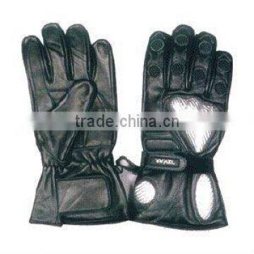 Leather Motorcycle Racing Gloves