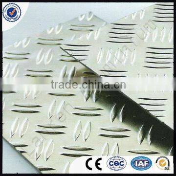 China Colored Aluminum Diamond/5-Bar Plate for Bus /Boat /Trailer /Truck/ Floor/ decoration