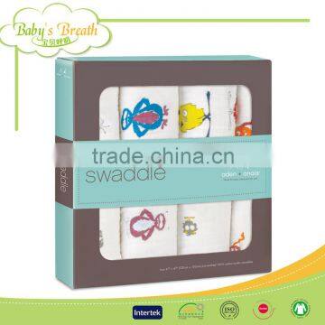 MS-48 anti-bacterial organic cotton baby white bamboo fabric muslin aden anais                        
                                                                                Supplier's Choice