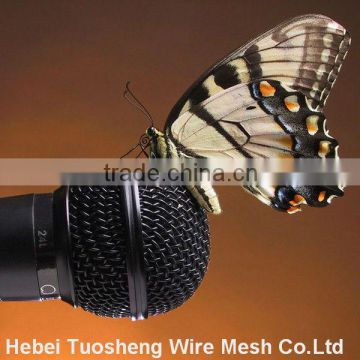 high quality black wire mesh speaker mesh &microphone wire net