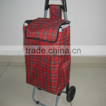 Folding camping trolley