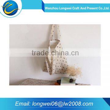 Lastest Fashion Style 100% Nature Cotton Shopping Bag photo-4