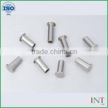 hardware fabrication large quantity supply aluminium semi-tubular rivets