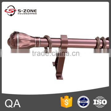 hot sale chrome curtain rod or aluminium rods price