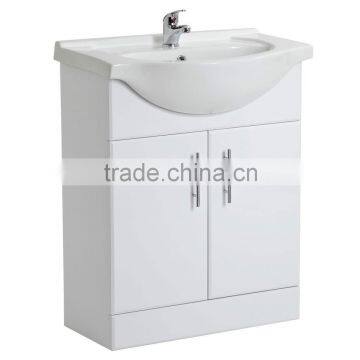 modern bathroom vanity white color