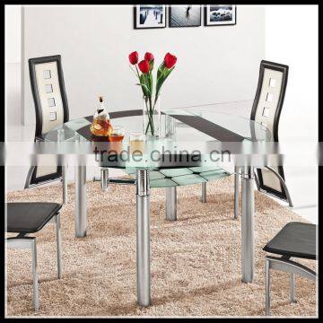 Extendable Glass Dining Table Chinese Furniture