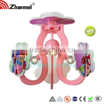 Modern Pink House Kids Ceiling Lamp