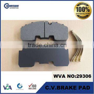 WVA 29268 29306 BPW ECO PLUS axles disk brake pad