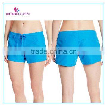 womens quick dry light weight polyester board shorts