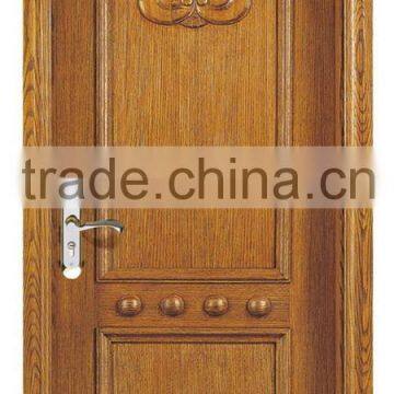 Luxury solid wood door for villa YHB-1217