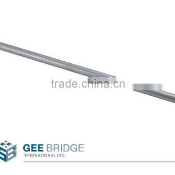 Furniture Hardware Adjustable Closet Rod 0.8mm zinc plated steel rod