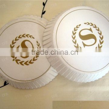 Customized logo printing disposable hotel paper cup covers                        
                                                Quality Choice