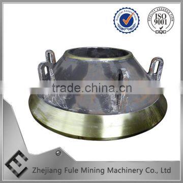 High Manganese Steel Casting Cone Liner For Cone Crusher