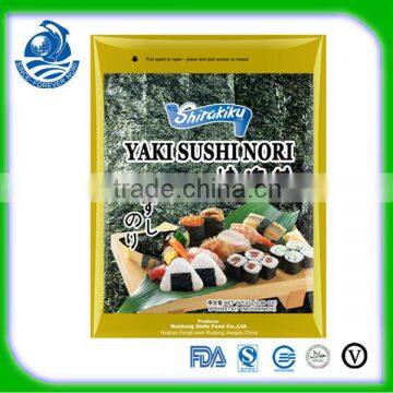 grade A, 10 pcs roasted seaweed, yaki sushi nori